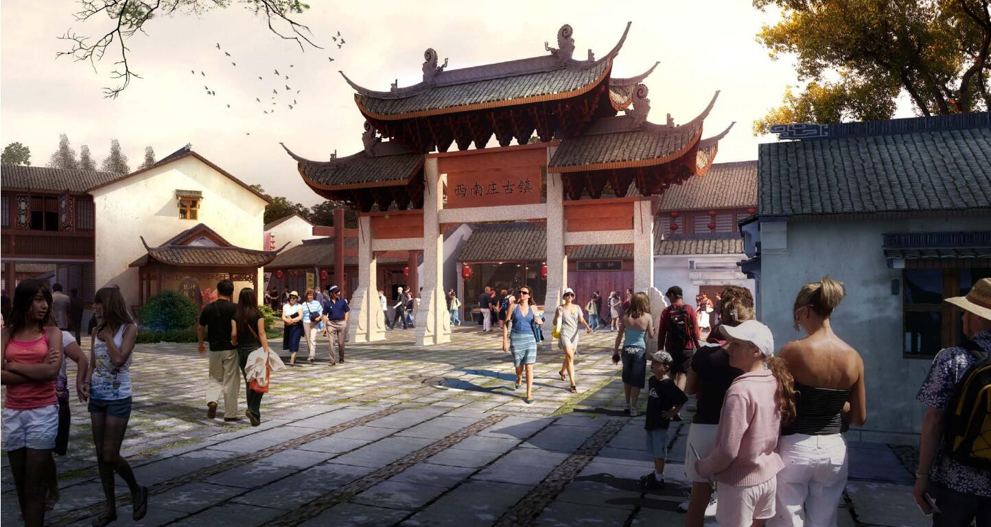龍翔設(shè)計美麗鄉(xiāng)村規(guī)劃：西南古鎮(zhèn)